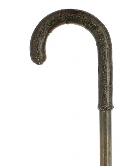 Crocodile covered cane