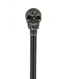 gears skull cane - 2 Saints