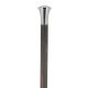 Sword- Sword- silver plated knob inlaid with Triskell on carbon shaft macassar veneer