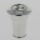 Sword- Sword- silver plated knob inlaid with Triskell on carbon shaft macassar veneer