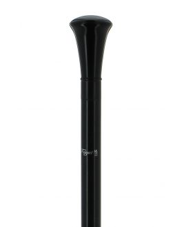 Tippling stick - black plexiglass knob on a black metallic carbon fiber shaft,  with 1 bottle