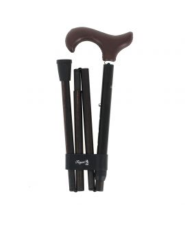 leather handle on folding shaft