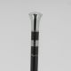 Folding cane, macassar handle