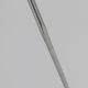 Sword - silver plated crook handle on black stamina wood shaft