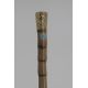 Cane with gold knob, papyrus shaft