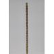 Cane with gold knob, papyrus shaft