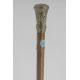 Bronze knob cane. Cricket battle