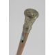 Bronze knob cane. Cricket battle