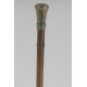 Bronze knob cane. Cricket battle