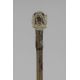 Bulldog ivory handle, rattan shaft