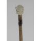 Bulldog ivory handle, rattan shaft