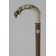 Ivory crooked handle shape of a fox signed BUISSON