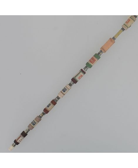 Cane with sewing set for tailor