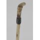 Funny face man handle made in dear horn with whale bone shaft