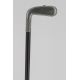 Golf club shaped cigarette case handle, silver 1920