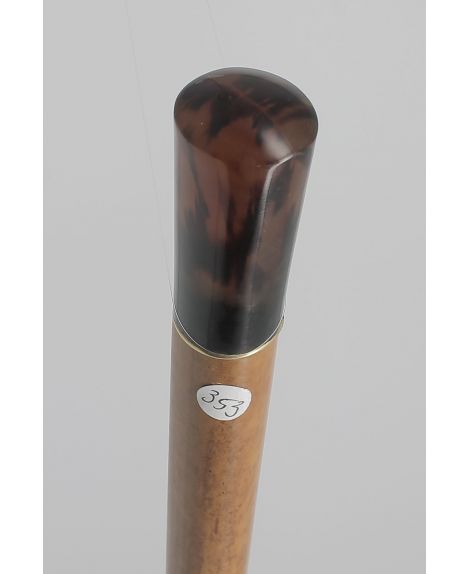 Tortoise shell knob with malacca shaft