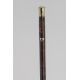 Tortoise shell shaft with gold knob