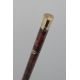 Tortoise shell shaft with gold knob