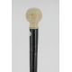 Tortoise shell shaft with ivory round knob