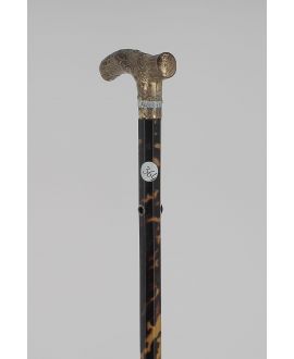 Tortoise shell octogonal shaft, golden opera type handle