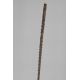 Cane stalk of Cabbages knob 19th fine ivory