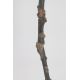 Erotic wooden cane (made of boxwood) with naked human couples and animals engraved on the shaft