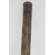 Large wooden cane with Mexico city legend engraved