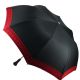 Black Folding umbrella for Lady, ebony knob, auto openening