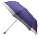 Grey Folding umbrella for Lady, horn knob