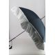 Frill umbrella Navy & white