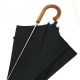 Sword - black umbrella with malacca handle