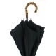 Epée - parapluie noir, avec poignée bambou de Java
