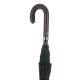 Sword - black umbrella with brown leather handle